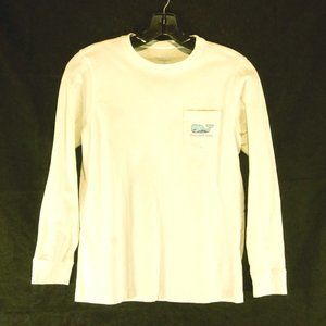 Vineyard Vines LS tee shirt with issues L VGUC